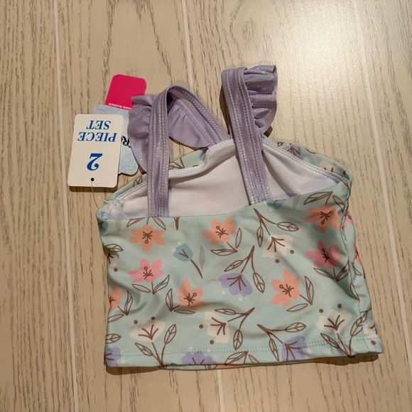 Disney Frozen Elsa Toddler Girls Bikini Swimsuit Set Size 3T NEW - Picture 6 of 9